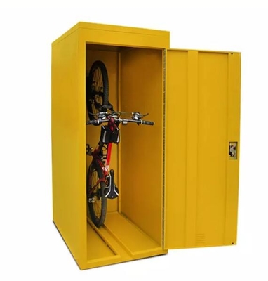 El armario de almacenamiento de acero de la bicicleta laminó modificado para requisitos particulares