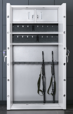 El gabinete seguro del espacio de 2 puertas del arma grande del metal golpea abajo