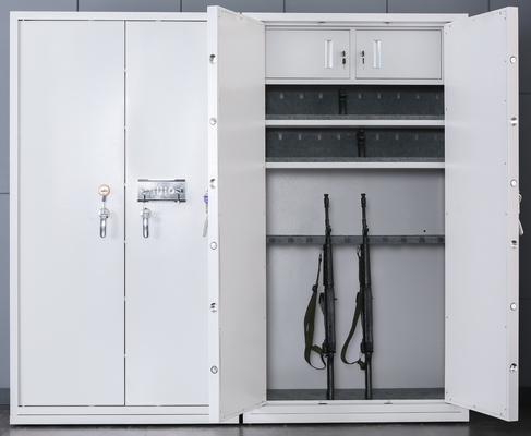 Cerradura mecánica segura modificada para requisitos particulares de la puerta doble del gabinete del arma del metal para el almacenamiento