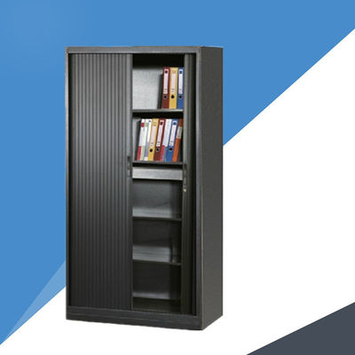 Cabinete de archivo negro del color ISO9001 0,15 CBM Tambour