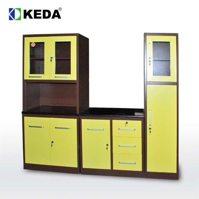 Nuevos armarios de cocina del verde del diseño 0.5m m H1920mm