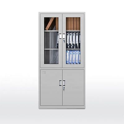 Gabinete de acero del almacenamiento de la puerta del gabinete 2 del metal del gabinete de fichero de la oficina
