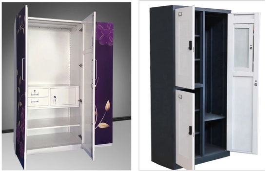 gabinete de la ropa del metal de la altura ISO14001 del 195cm