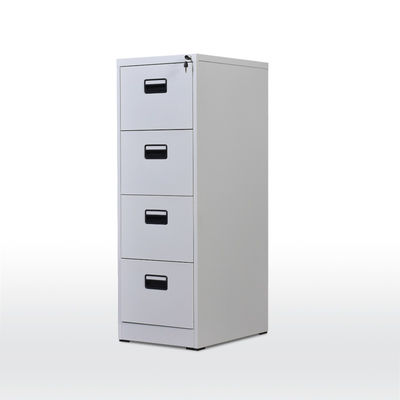 Cabinete de archivo vertical del cajón del acero H1331mm cuatro de los muebles de oficinas