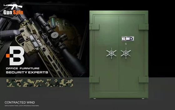 Armas militares del gabinete de la seguridad del arma del metal H1300 las 10 disparan contra el armario de la seguridad