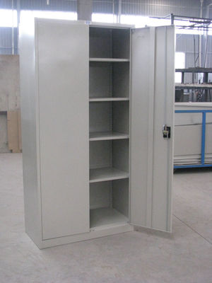 Balancee el gabinete del cajón del metal del cabinete de archivo de la puerta del vidrio dos modificado para requisitos particulares