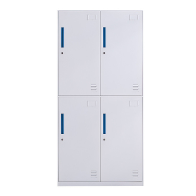 Pulverice la puerta de acero de capa del armario 6 del metal o los muebles de oficinas de 4 puertas