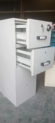 Muebles de oficinas del cajón de limadura de almacenamiento del metal de acero incombustible del gabinete 2 horas de resistente