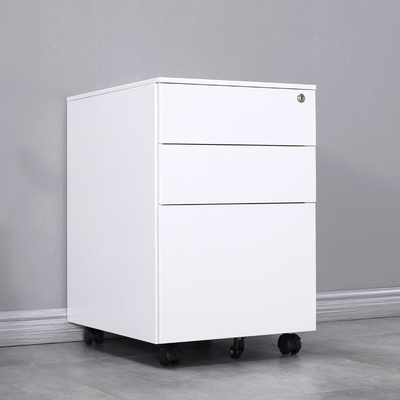 3 gabinetes de fichero movibles del pedestal del cajón/pedestal móvil de los muebles de oficinas